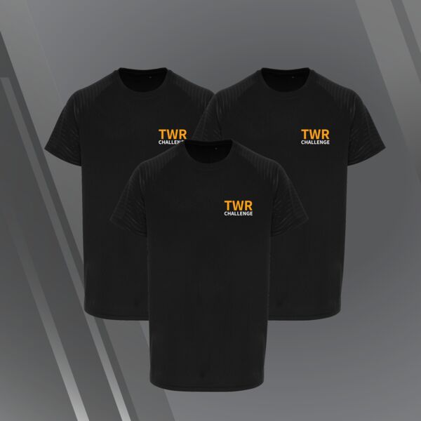 BUNDLE - TWR Challenge Embossed Sleeve T-Shirt Thumbnail
